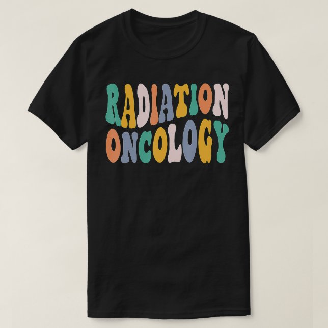 Camiseta Oncologia de Radiação do Mês de História Negra de  (Frente do Design)