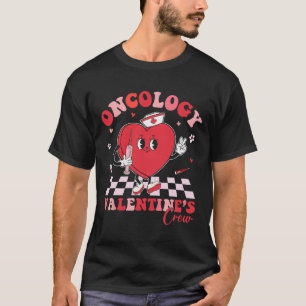 Camiseta Oncologia Dia dos Namorados Coração Enfermeira de