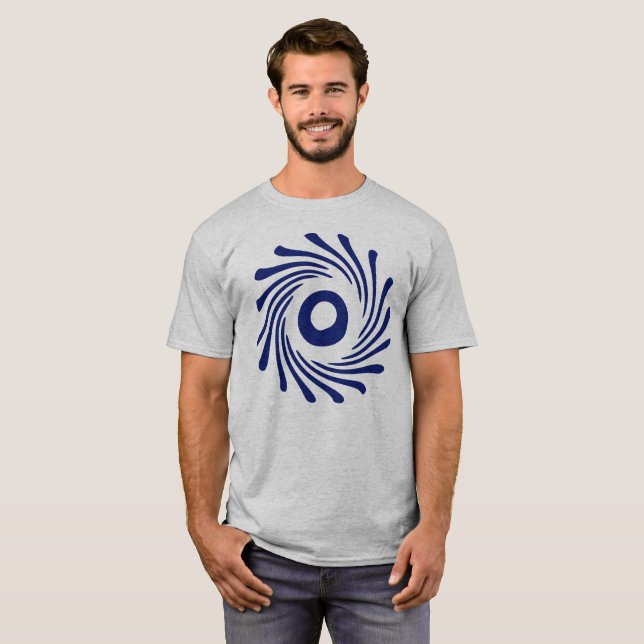 Camiseta Onda Azul (Frente Completa)