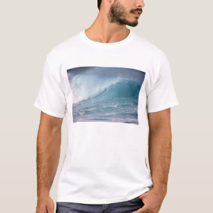 Camiseta Onda azul quebrando, Maui, Havaí, EUA 2