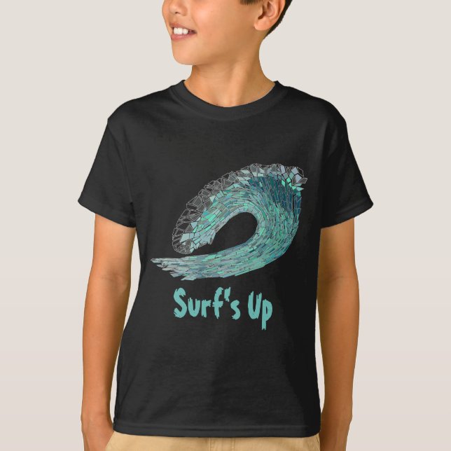 Camiseta Onda Azul, Surf! (Frente)