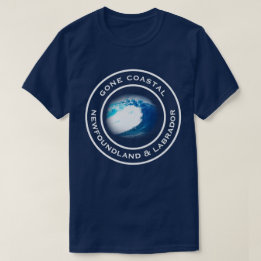 Camiseta Onda Costeira Newfoundland Labrador Ocean