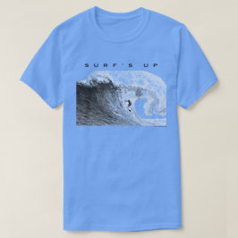 Camiseta Onda de Barril de Surf Está Alta