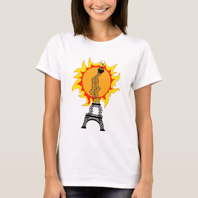 Camiseta Onda de Calor Europeia (Frente)