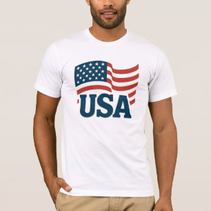 Camiseta Onda de Unidade dos Estados Unidos