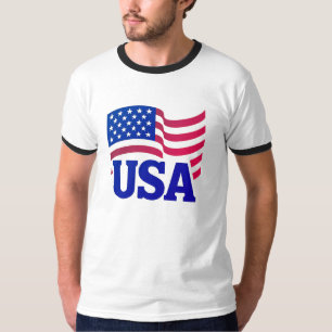 Camiseta Onda de Unidade dos Estados Unidos