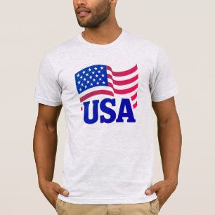 Camiseta Onda de Unidade dos Estados Unidos