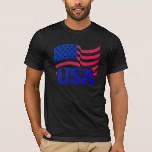 Camiseta Onda de Unidade dos Estados Unidos