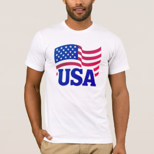 Camiseta Onda de Unidade dos Estados Unidos