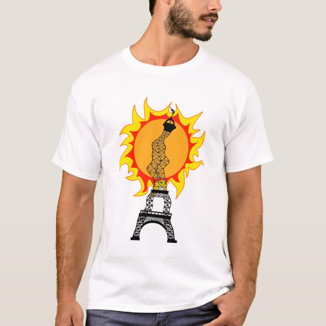 Camiseta Onda Europeia de Calor (Frente)