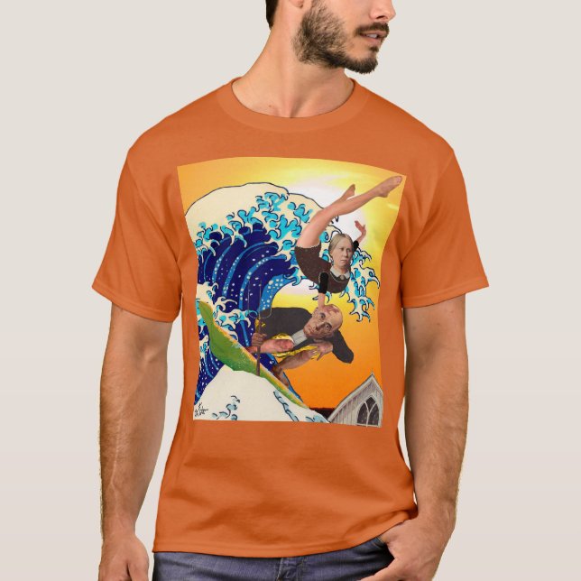 Camiseta Onda gótico (Frente)