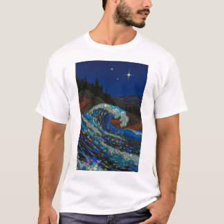 Camiseta Onda oceânica
