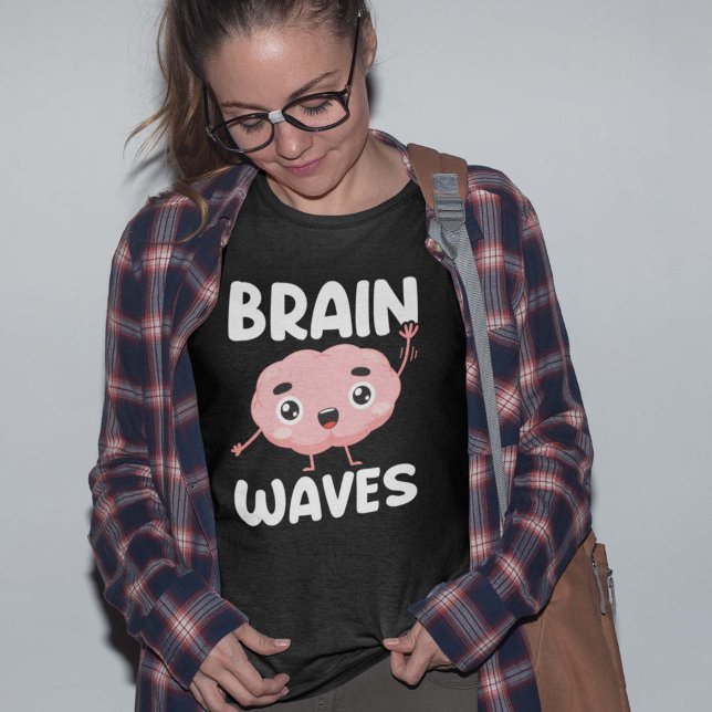 Camiseta Ondas cerebrais (Criador carregado)