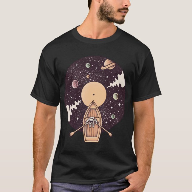 Camiseta ondas cósmicas (Frente)