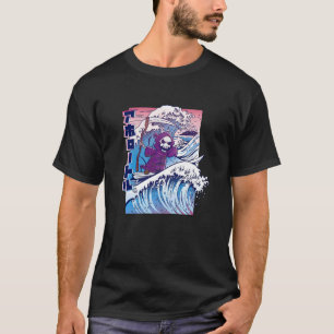 Camiseta Ondas da Morte Japonesas no Mar  