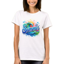 Ondas de Brilho de Verão Unisex
