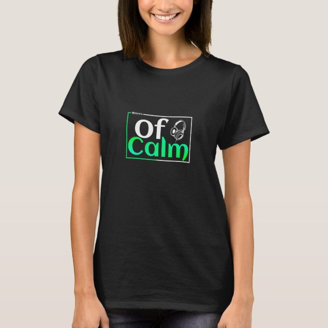 Camiseta Ondas De Calma (Frente)