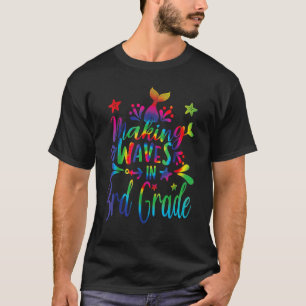 Camiseta Ondas De fazer Na Sereia Do 3º Ano De Volta À Esco