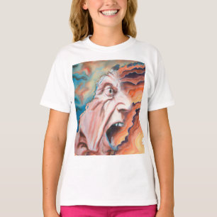 Camiseta Ondas de Pânico Pintura a Óleo