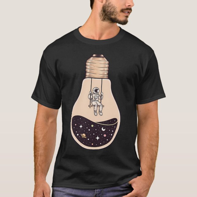 Camiseta Ondas de Pensamento (Frente)
