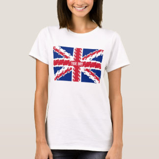 Camiseta Ondas de UnionJack, Británico verdadeiro
