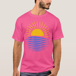 Camiseta Ondas De Verão Sol E Oceano