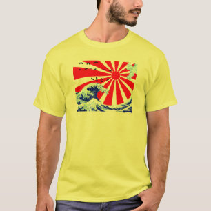 Camiseta Ondas do japonês