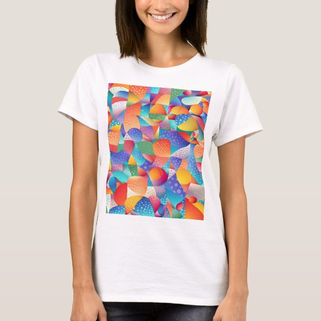 Camiseta Ondas do Oceano Sunset (Frente)