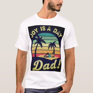 Camiseta Ondas e memórias de fazer com Pai