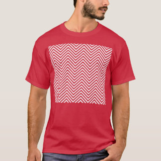 Camiseta ondas geométricas fora das linhas
