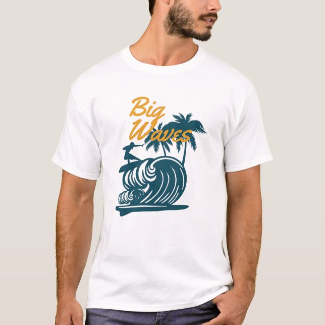Camiseta Ondas grandes (Frente)