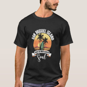 Camiseta Ondas - Ilha San Miguel
