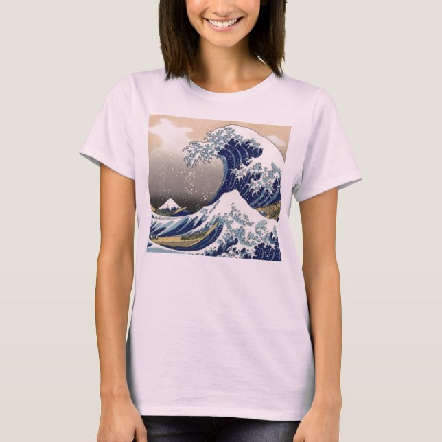 Camiseta Ondas Japonesas (Frente)