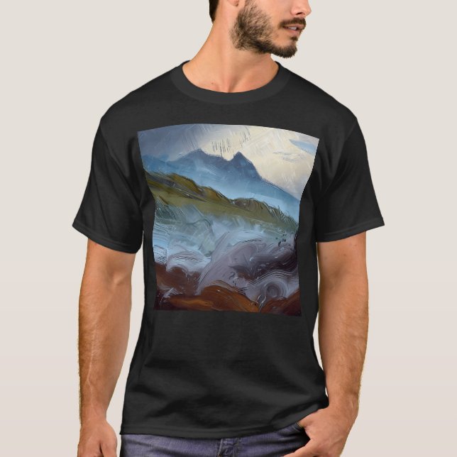 Camiseta Ondas longas (Frente)