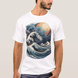 Camiseta Ondas lunares