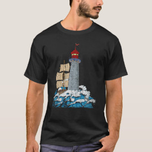 Camiseta Ondas Marítimas Oceano Navegação Náutica À Vela Li