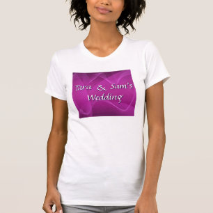 Camiseta Ondas roxas