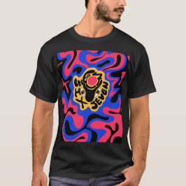 Camiseta ondas sinuosas 6 7