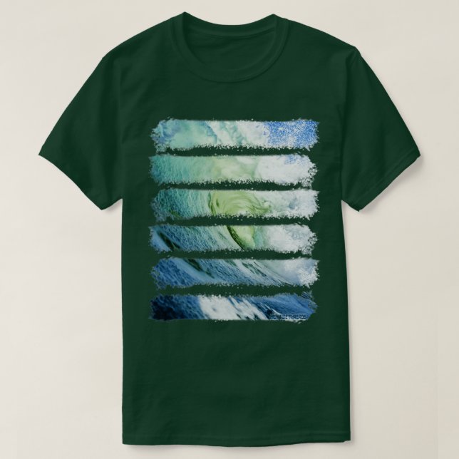 Camiseta Ondas Sun Surf Water Beach Ocean Sea 1 (Frente do Design)