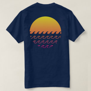 Camiseta Ondas Sunset