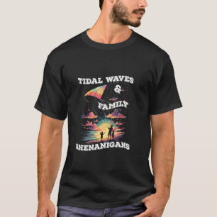CAMISETA ONDAS TIDAIS E FAMÍLIA