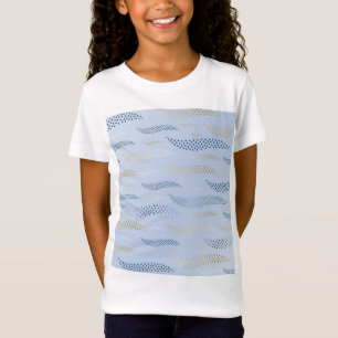 Camiseta Ondas Tigre (padrão estilizado) 4