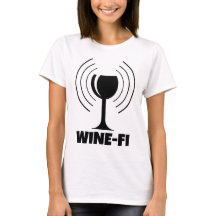 Ondas WiFi Humor do Vinho-Fi