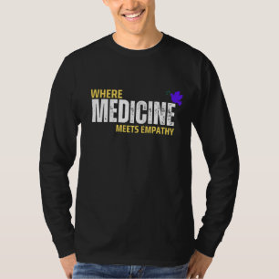 Camiseta Onde a Medicina Encontra a Empatia