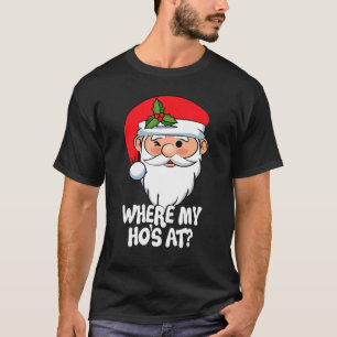 Camiseta Onde a minha casa está em Papais noeis de Natal pa