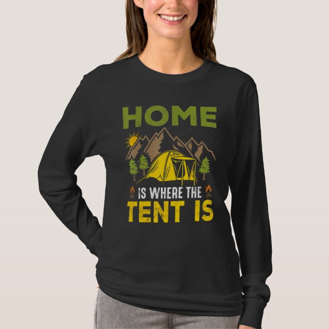 Camiseta Onde A Tenda Está (Frente)