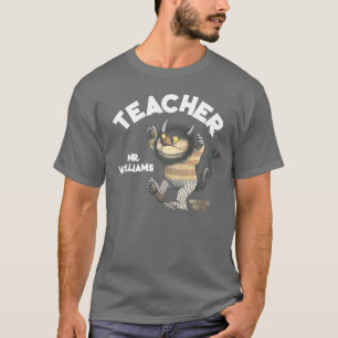 Camiseta Onde as coisas selvagens são professores