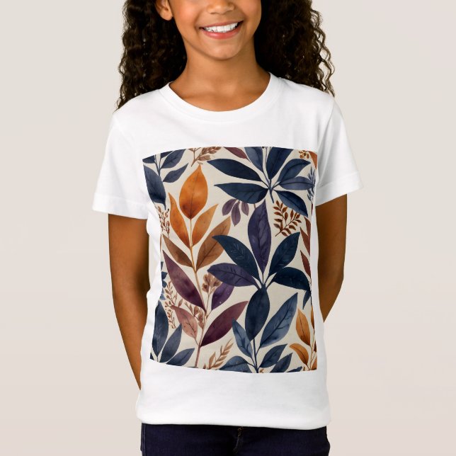 Camiseta Onde as folhas contam histórias (Frente)