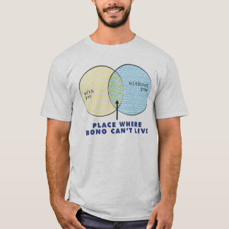 Camiseta Onde Bono não pode viver
