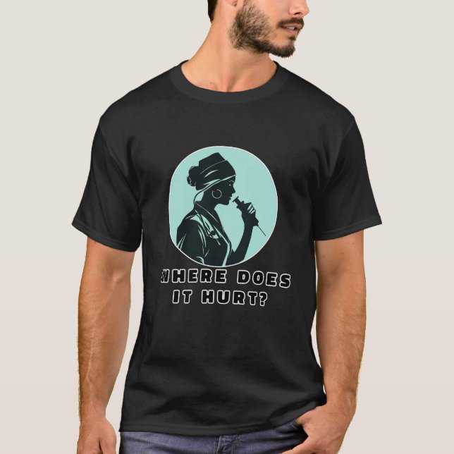 Camiseta Onde Dói? (Frente)